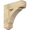 Ekena Millwork Thorton Craftsman Rough Sawn Bracket, Douglas Fir, 6"W x 24"D x 24"H BKT06X24X24THR04RDF - alternate 1